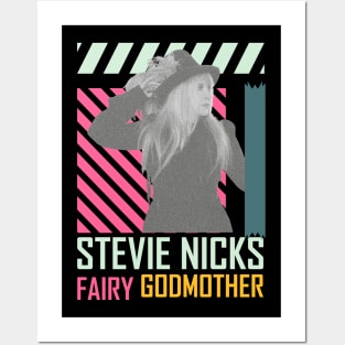 Stevie Nicks Retro Aesthetic Posters and Art